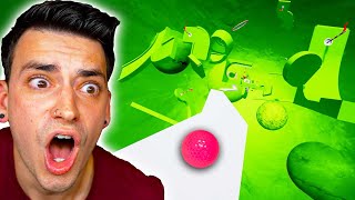 THE CRAZIEST PUTTPUTT COURSE EVER! (Golf It)