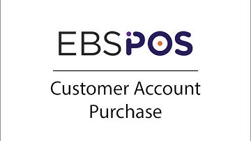 EBSPOS Symphony Tutorial: On Account Payment