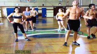 Shaun T - Insanity -Yelling' come on you all, let's go!!!!