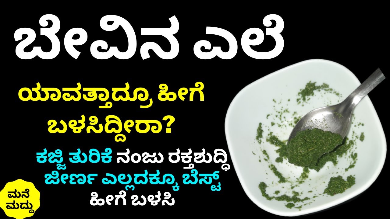 ಬೇವಿನೆಲೆ ಒಂದಿದ್ರೆ ಸಾಕು ಈ ಯಾವ ಸಮಸ್ಯೆಗಳೂ ಹತ್ತಿರ ಸುಳಿಯಲ್ಲ Neem Leaves
