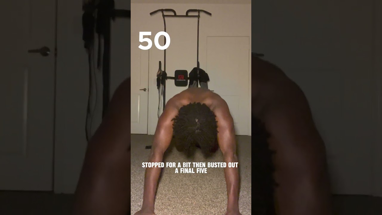 День 8/365 моего челленджа «100 отжиманий» 