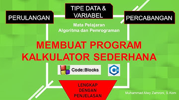 Membuat Program Kalkulator Dengan Bahasa C++ || Konsep Percabangan Perulangan