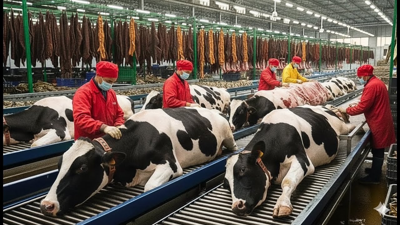 Inside the Cow Leather Factory – From Raw Cowhide to Luxury Million ...