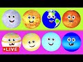 BEST Planets in 3D for KIDS 🪐 🔴| Planets Mercury Venus Earth Mars Jupiter Saturn Uranus Neptune