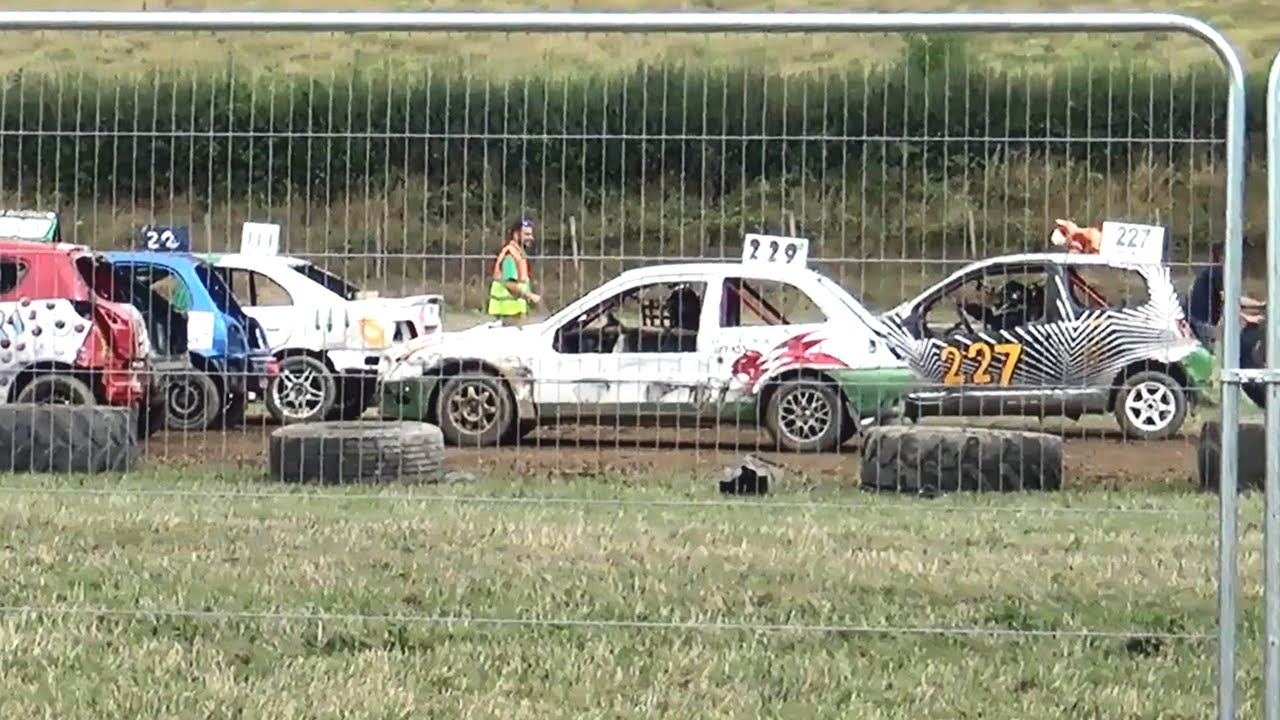 Becky and Katie at Bettws Banger Racing 2022 - YouTube