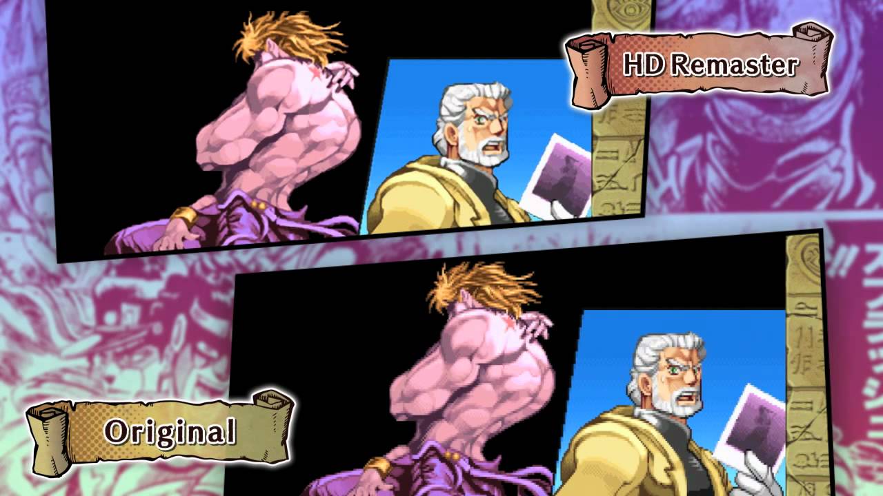 Capcom confirms JoJo's Bizarre Adventure HD remake