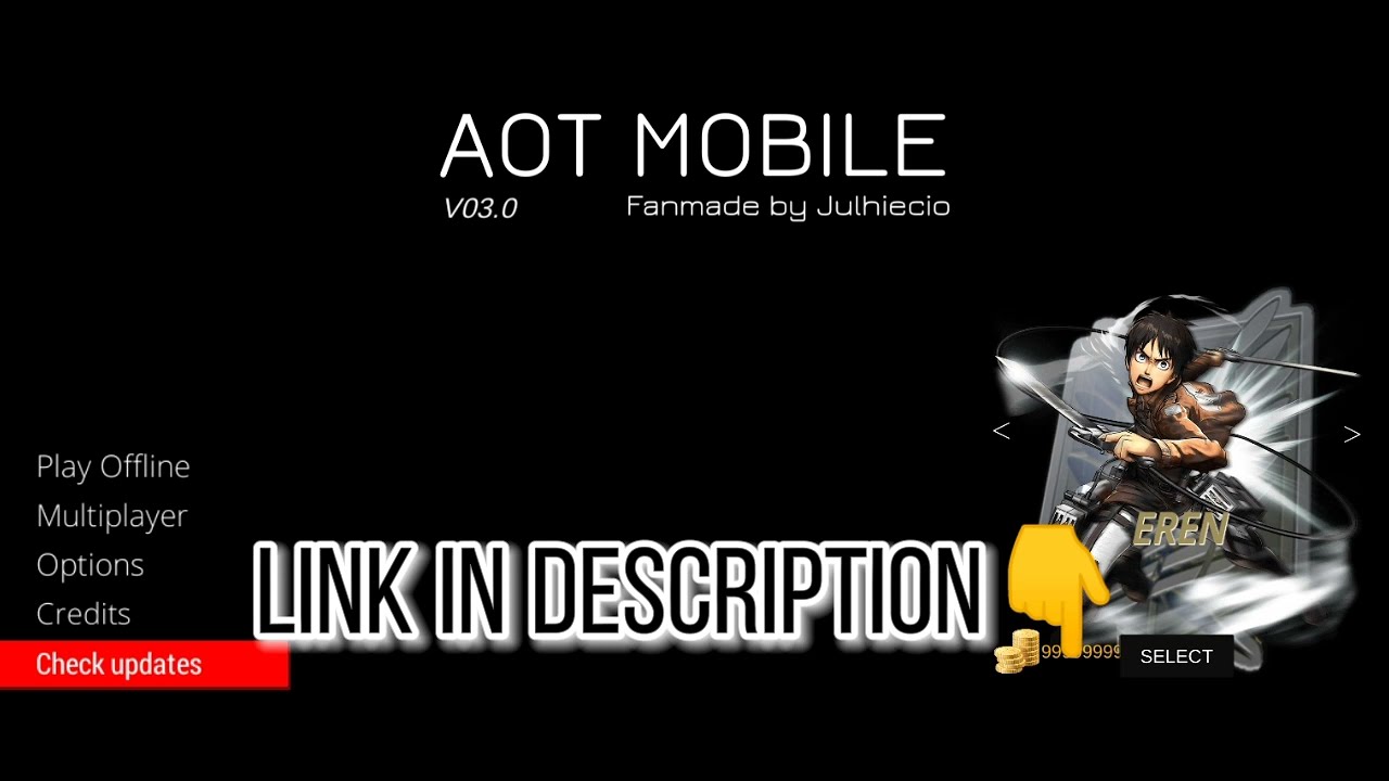 AOT MOBILE FAN GAME BY JULHUECIO APK DOWNLOAD(ColosusPH) YouTube