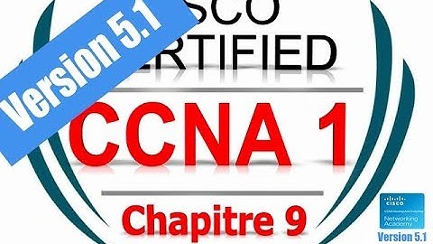 CCNA1 R&S Introduction to Networks (Version 5.1) - exam Chapter 9 | Form French