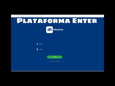 Primeiro acesso a plataforma Enter