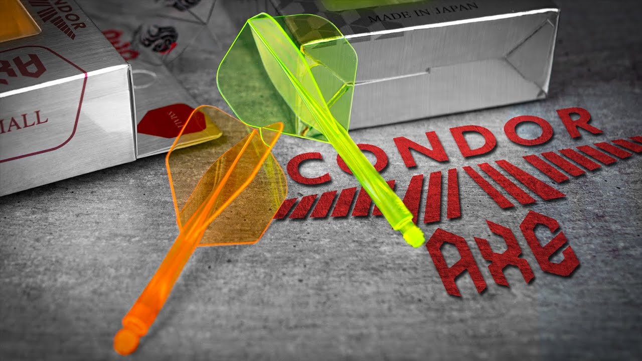 Condor AXE Flights Das beste FlightShaft System? Darts Zubehör