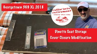 Dinette Storage Mod 2018 Georgetown XL 369DS Motorhome