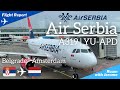 Flight report  air serbia  airbus 319  beg to ams  ju360  belgrade to amsterdam  economy