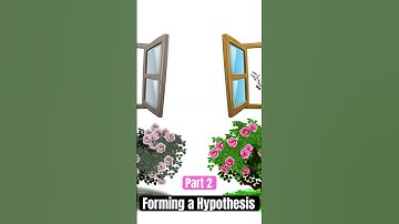 The Scientific Method : Part 2🌹 Hypothesis- see part 3 🤔 or full lecture #science