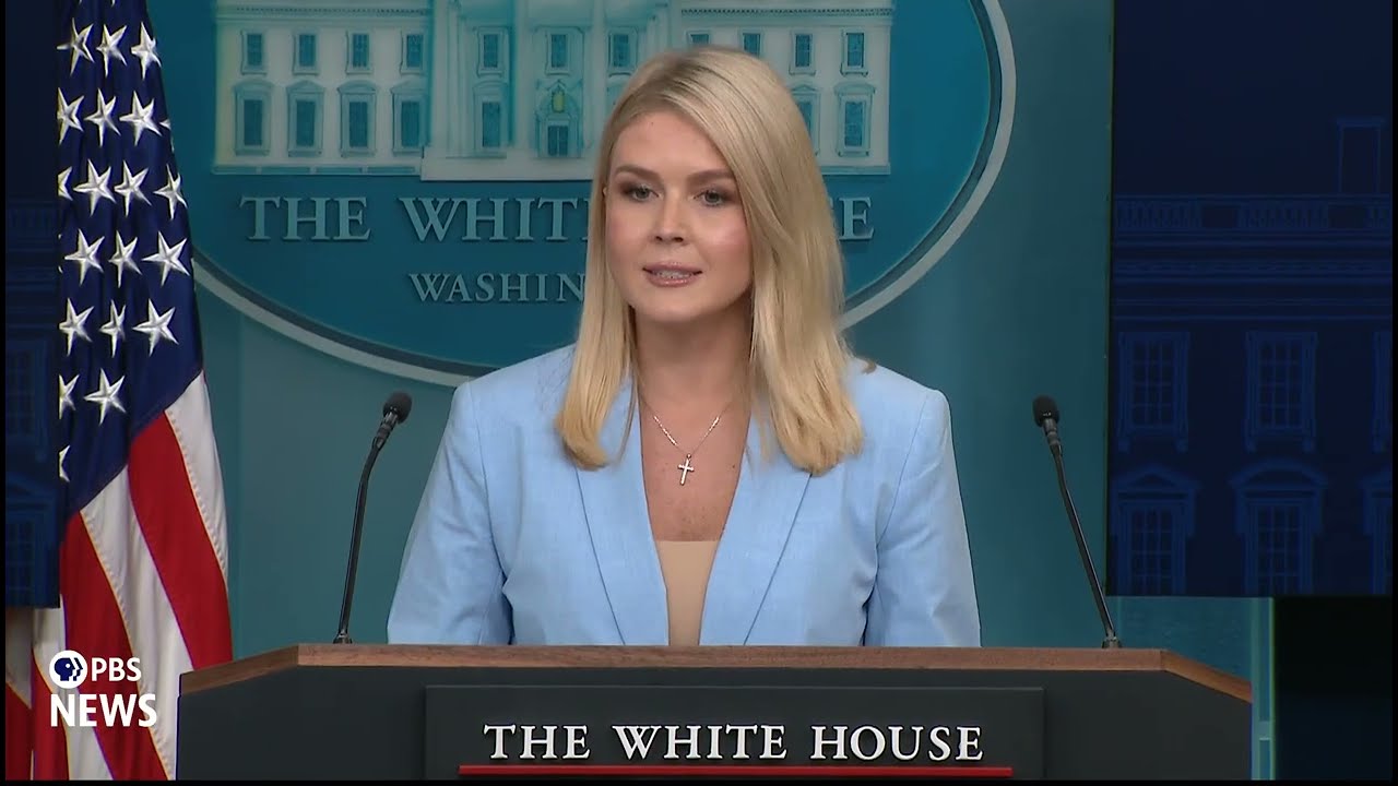 WATCH: White House weighs in on why Trump plans to attend memecoin dinner |  PBS News