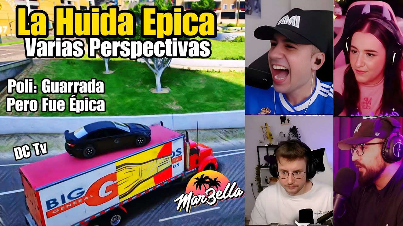 Imantado Reaccion a Clip Polis Sorprendidos, Sweet Dreams Huida Épica Varias Perspectivas Marbella 3