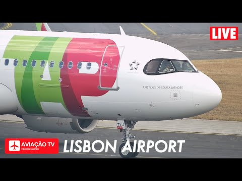 🔴 LIVE 24/7 Lisbon Airport 28.07.2025 • Livestream Plane Spotting • Direto Aeroporto Lisboa