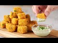 Easy protein-packed chickpea bites! A crunchy and healthy snack!
