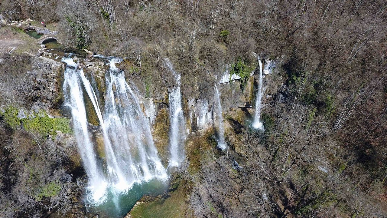 2019 03 23 Cheignieu La Balme Cascade des Dards Drone 17 new - YouTube