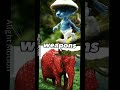 smurf car vs misericórdia (elefante morango)#anime #batalha #indoali #whoisstrongest #jogos