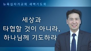 새벽기도회 (사사기 15장) - 세상과 타협할 것이 아니라, 하나님께 기도하라. - 문신언 목사