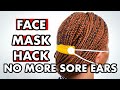 HOW TO SEW A MEDICAL FACE MASK ADAPTER : DIY FABRIC MASK EAR SAVERS