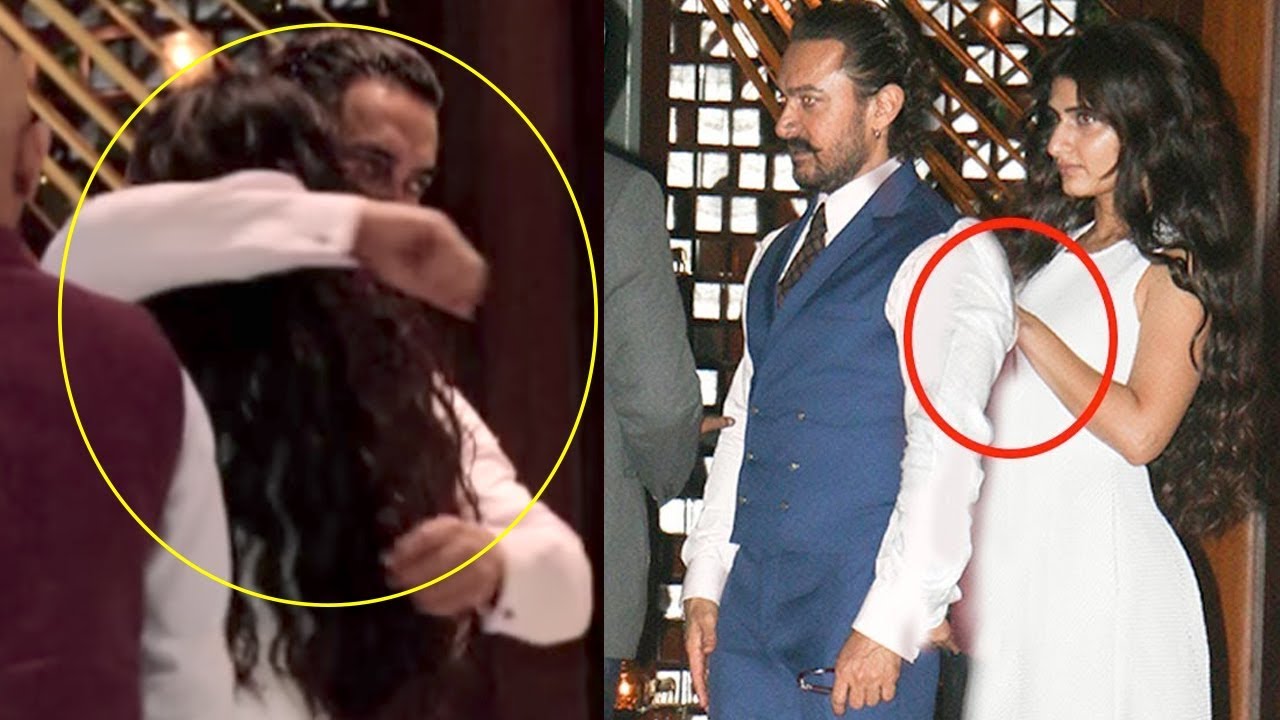 Aamir Khan HUGS Rumoured Girlfriend Fatima Sana Shaikh At Ambani's Bash -  YouTube