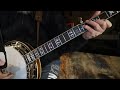 Blue ridge express2nd break munde style bluegrass 5  string  randy white banjo