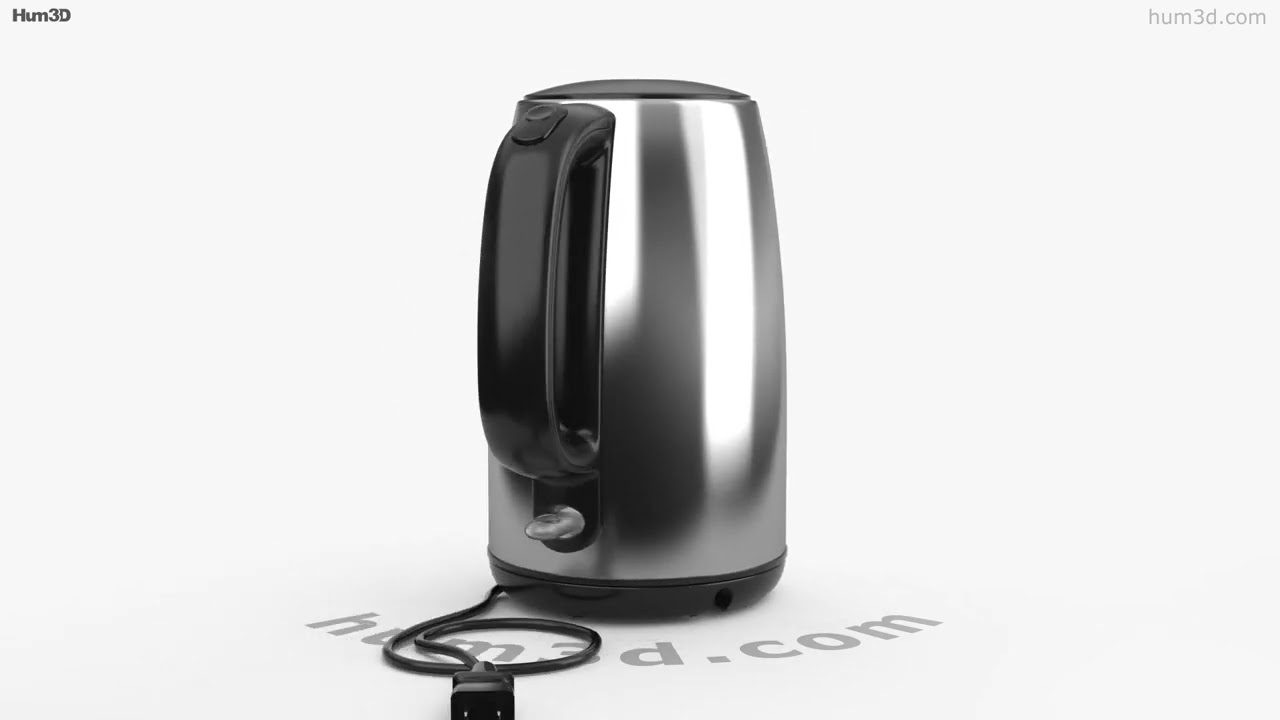 Ninja Precision Temperature Kettle 3D model - Download Electronics on