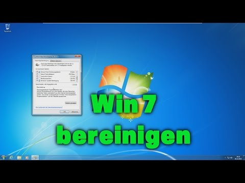 Windows 7 Datenträgerbereinigung