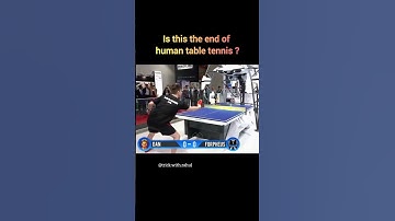 Is this the end for human table tennis? 🤯 Meet Forpheus.