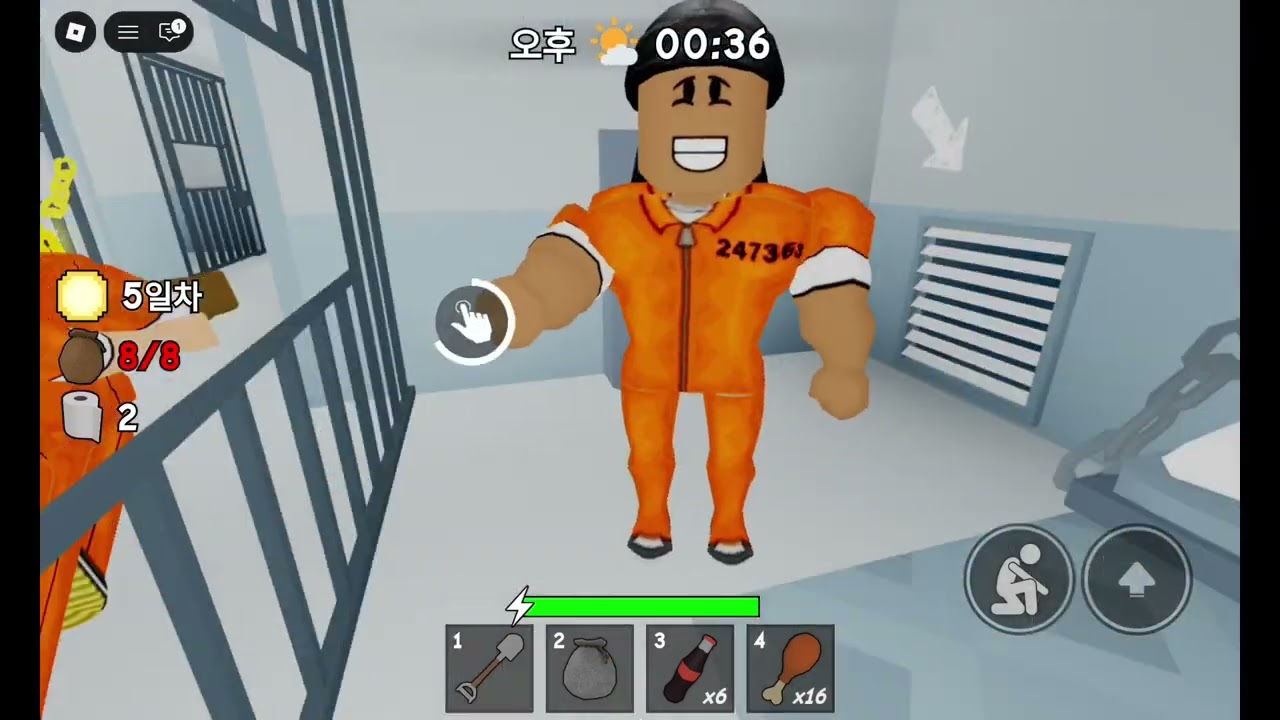 로블록스인데 또 감옥에 왔습니다 ㅠㅠ