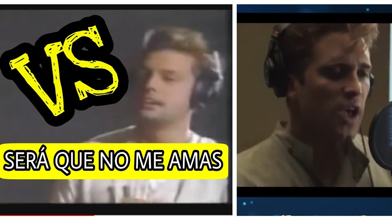 Luis Miguel Vs Diego Boneta | Será que no me amas (No culpes a la noche)