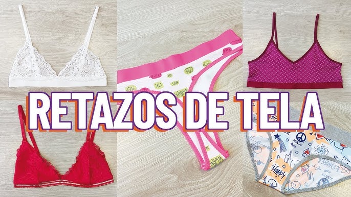 Tutorial + pattern: How to make a lace thong 🩲 ENG SUBS 