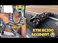 Mera accident kaise hua  full story   ktm rc390 crashed  must watch badaltoxic