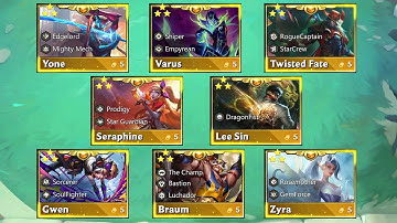 S15 ALL 5-Cost 3-Star!