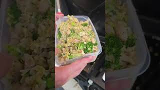 Chicken Broccoli Casserole on the Blackstone Griddle - Keto Style