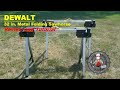 DEWALT 32" Folding Metal Sawhorse Review and Tutorial (DWST60999)