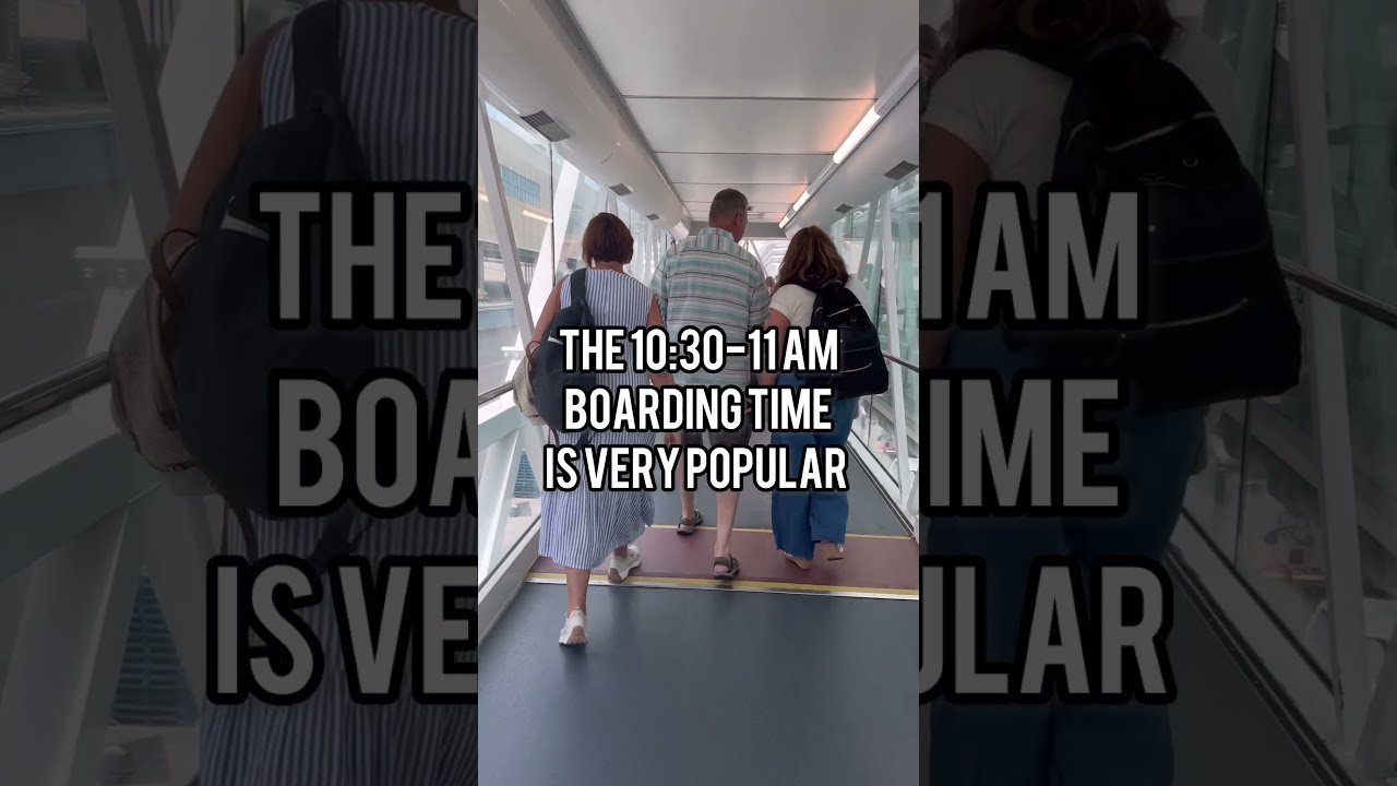 What S The Best Cruise Ship Boarding Time Earlier Or Later 
