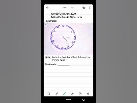Time in Digital Format part 1 - YouTube