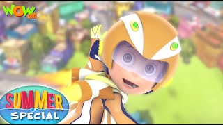 Vir The Robot Boy Summer Special Compilation | 14 | Cartoon for kids | #wowkidz