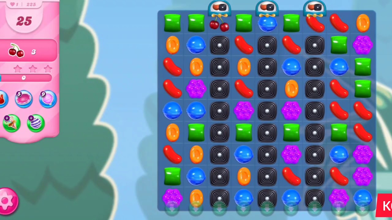 CANDY CRUSH SAGA LEVEL 225 (NEW VERSION) - YouTube