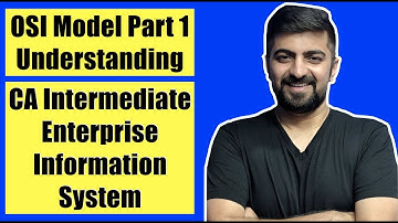 OSI Model For CA Inter & CA IPCC  | Enterprise Information System | Information Technology Part 1