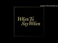 Drake- When To Say When INSTRUMENTAL