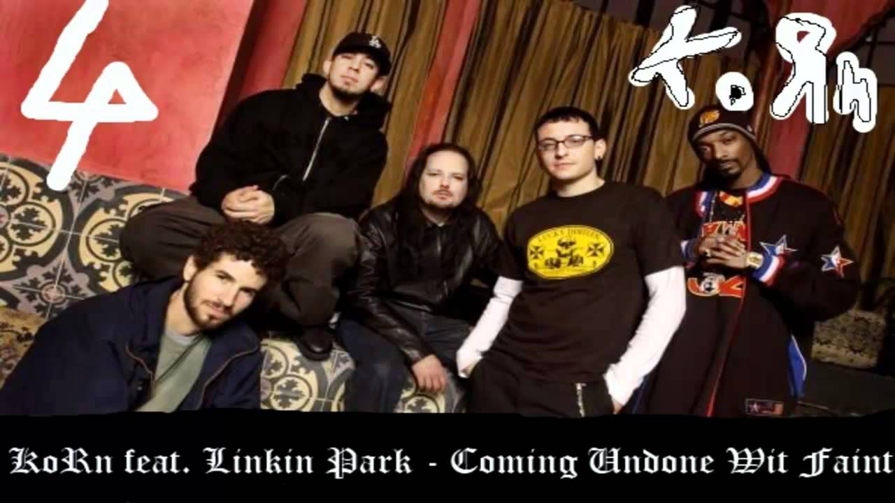 Coming undone текст. Korn Linkin Park. Coming Undone Korn. Korn Linkin Park фото. Linkin Park faint.
