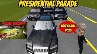 Greenville Wisc, Roblox l President Parade Rp *GONE WRONG* GV
