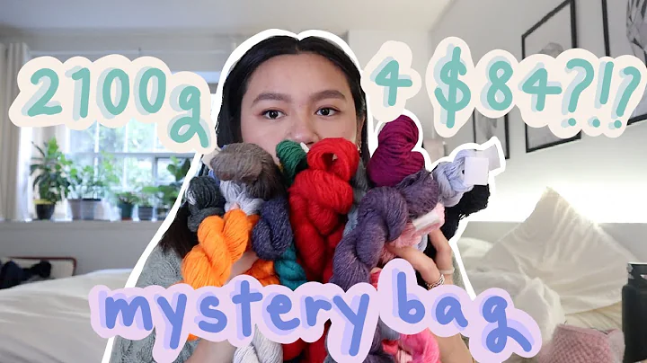 2100g of yarn for $84??? mystery bag of merino, si...