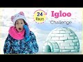 24 Hours IGLOO Challenge | #Fun #Europe #DIML #Vlog #MyMissAnand