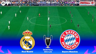 : Real Madrid vs Bayern Munich - Semi-Final | UEFA Champions League | EA FC 24 Gameplay