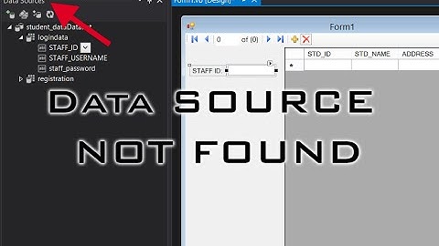 Visual Studio 2013 - Data Source Tab/Window Not Found[SOLVED!]