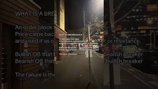 Breaker blocks explained in trading terms